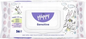 Chusteczki nasączone Bella Happy Sensitive 56 szt.