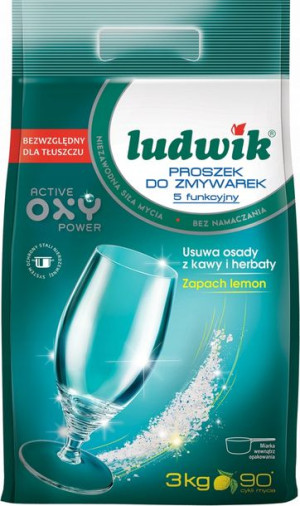 Ludwik Proszek Do Zmywarek 3kg 90 Cykli Mycia