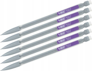 Ołówek automatyczny z gumką BIC Matic 0,5mm ZESTAW