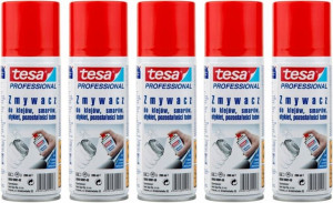 5szt Zmywacz do kleju etykiet naklejek taśm tesa