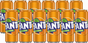 Napój gazowany FANTA 24x0,33L zgrzewka puszka