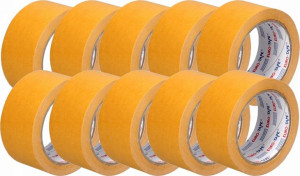 10szt Taśma dwustronna 50mm x 25m MOCNA WYTRZYMAŁA