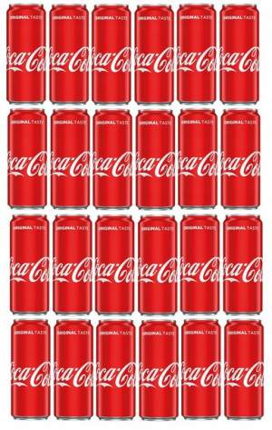Coca Cola puszka 24 x 0,33l