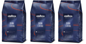 3x Kawa ziarnista LAVAZZA CREMA E AROMA BLUE 1 kg