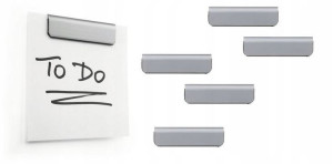 5 X Klips Samoprzylepny Magnetyczny 60mm