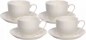 4x filiżanki ze spodkiem Altom w opasce 200ml