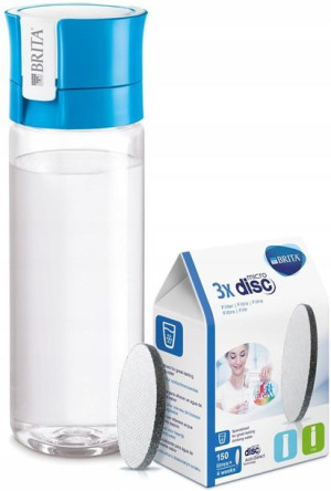 Butelka filtrująca Brita Vital + 4 dyski Microdisc