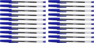 100x długopis Niceday Stick Visible 1mm niebieski