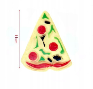 Zabawka pisząca dla psa / gryzak dla psa – pizza