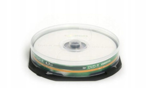 Płyta DVD-R do jednok zapisu 4.7 GB cake box 10szt