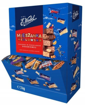 Mieszanka Wedlowska w deserowej czekoladzie - 3KG