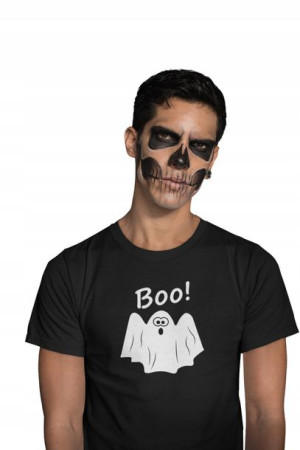 Koszulka Na Halloween Horror Przebranie Duch Boo
