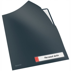 Folder z kieszonką na etykietę A4 do 40 kartek