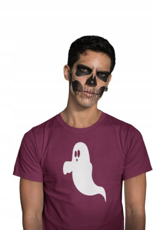 Koszulka Na Halloween Horror Z Duszkiem Duch