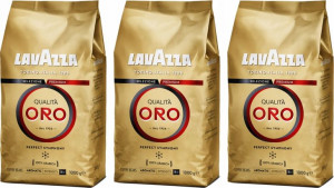 Zestaw Kawa ziarnista Lavazza Qualita Oro 3x1kg