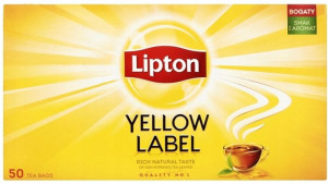 Herbata w torebkach Lipton Yellow Label 50szt