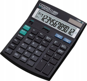 Kalkulator biurowy Citizen CT-666 12 cyfr czarny