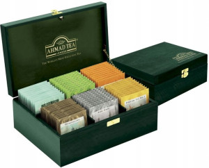 Zestaw herbat Ahmad Tea London 60szt x 2g skrzynka
