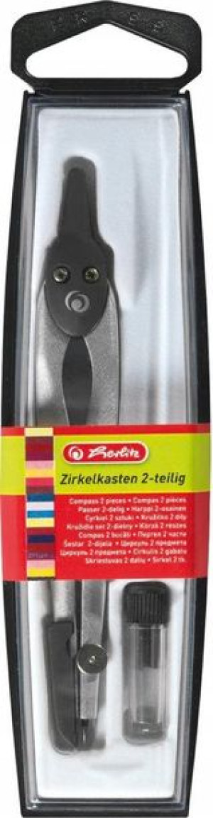 Cyrkiel Herlitz 280mm srebrny