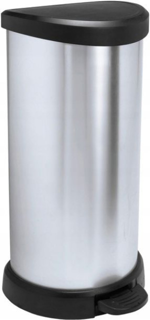 Kosz na śmieci Curver Deco Bin z pokrywą 40l