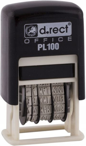 Datownik D.Rect PL100 wersja polska czarny