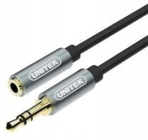 Kabel miniJack Unitek 3.5mm(M)-3.5mm(F) 1m