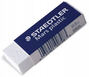 Gumka kreślarska Staedtler 65x23x13mm biały