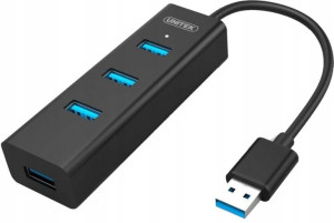 Rozgałęziacz Hub Unitek 4x USB 3.0 retail