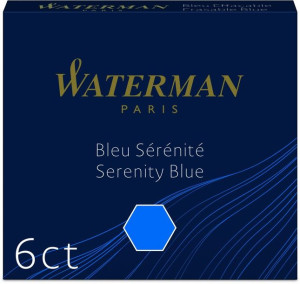 Naboje do piór Waterman International krótkie 6szt
