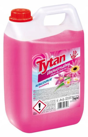 Płyn uniwersalny Tytan 5kg kwiatowy