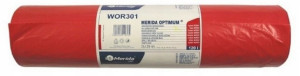 Worki na śmieci Merida 120l 50szt czerwony