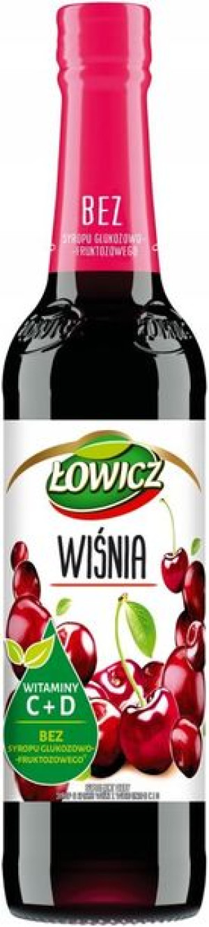 Syrop Łowicz wiśniowy 400ml