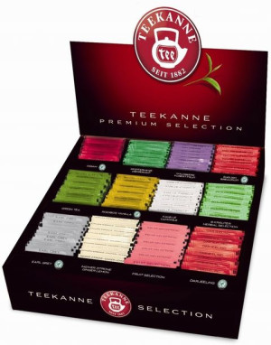 Zestaw herbat Teekanne 12 smaków 180szt x 2g