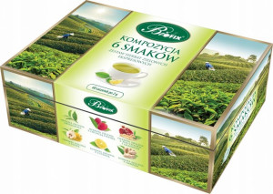 Zestaw herbat Bifix 6 smaków 60szt x 2g