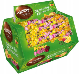 Cukierki mieszanka Krakowska w czekoladzie 2.8kg