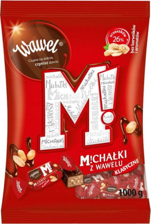 Cukierki Michałki orzechowe deserowa czekolada 1kg