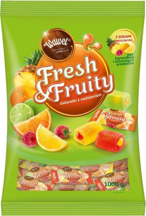 Galaretki Wawel Fresh&Fruity mix owocowy 1kg