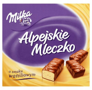 Bombonierka Alpejskie Mleczko Milka waniliowe 330g