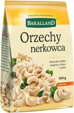 Orzechy nerkowca Bakalland 300g