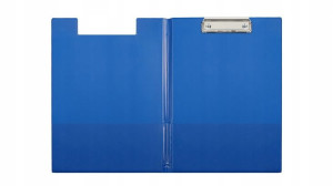 Podkład do pisania clipboard okładka A4 niebieska