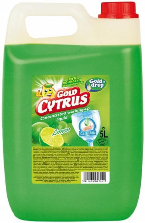 Płyn do naczyń Gold Drop cytrynowy 5l