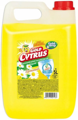 Płyn do naczyń Gold Cytrus Gold Drop rumianko 5l