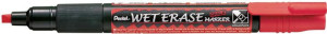 Marker kredowy Pentel SMW26 ścięta 4.3mm czerwony