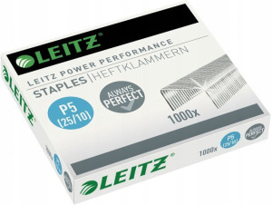 Zszywki Leitz Power Performance 25/10 1000 sztuk