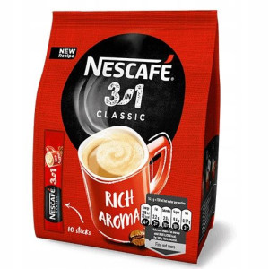 Kawa rozpuszczal saszetki Nescafé 3w1 10x16.5g