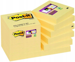 Notes samoprzylepny Post-it 12x90 karteczek żółty