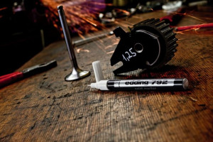 Marker olejowy edding 792 okrągła 0.8mm czarny