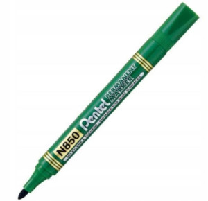 Marker permanentny Pentel N850 okrągła zielony