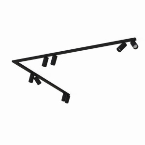 Lampa ścienna sufitowa listwa LED Nowodvorski MONO CORNER 7721 stal, czarny