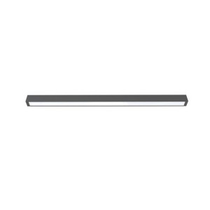 Lampa sufitowa plafon  LED Nowodvorski STRAIGHT CEILINGL 7551 stal, grafit